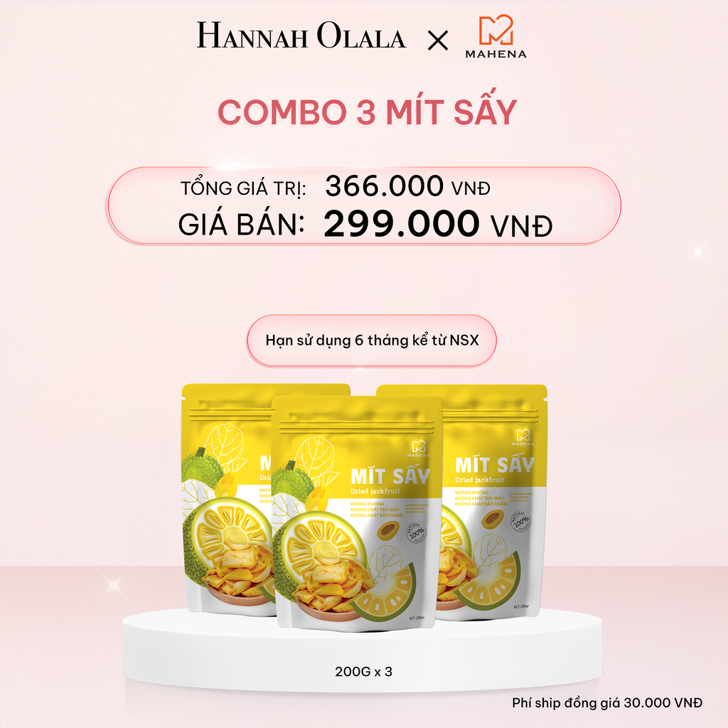  E1022_DEAL 3: COMBO 3 MÍT SẤY 200G 