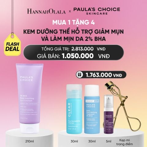  KEM DƯỠNG THỂ GIÚP LOẠI BỎ TẾ BÀO DA CHẾT VÀ MỀM MỊN DA 2% BHA 210ML - DEAL 3_ A758 