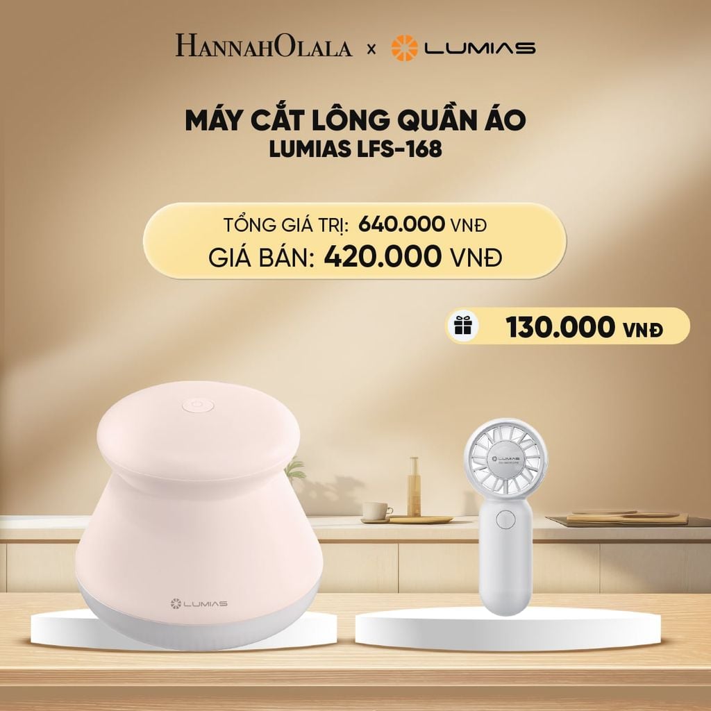  DEAL 3: MÁY CẮT LÔNG QUẦN ÁO LUMIAS LFS-168 