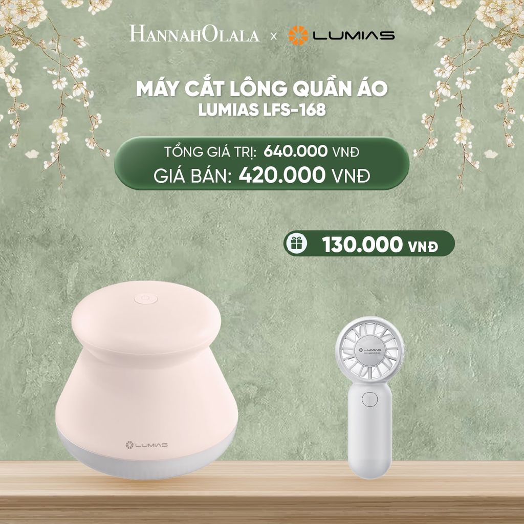  DEAL 3: MÁY CẮT LÔNG QUẦN ÁO LUMIAS LFS-168 