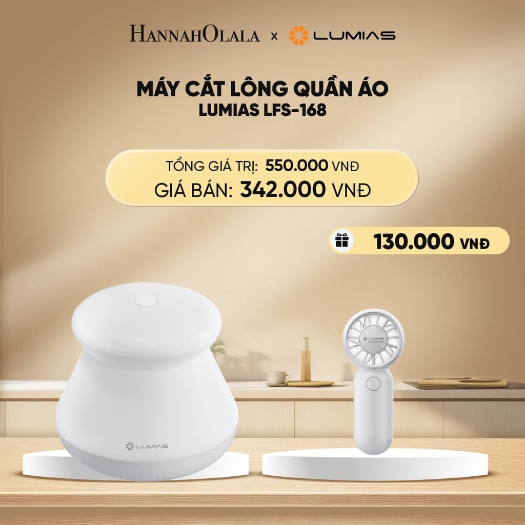  DEAL 3: MÁY CẮT LÔNG QUẦN ÁO LUMIAS LFS-168 