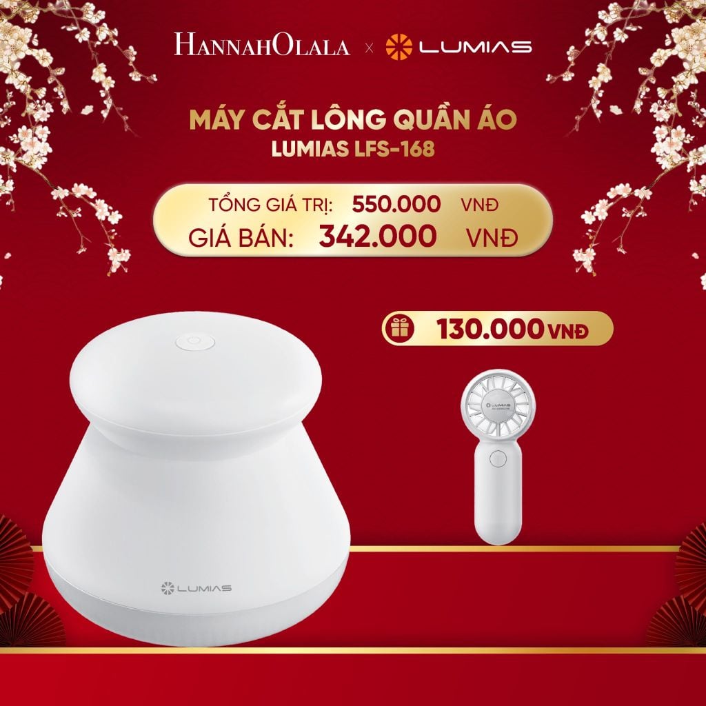  DEAL 3: MÁY CẮT LÔNG QUẦN ÁO LUMIAS LFS-168 