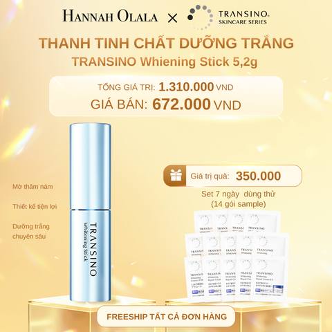  C828_DEAL 3: THANH TINH CHẤT DƯỠNG TRẮNG 5,2G 