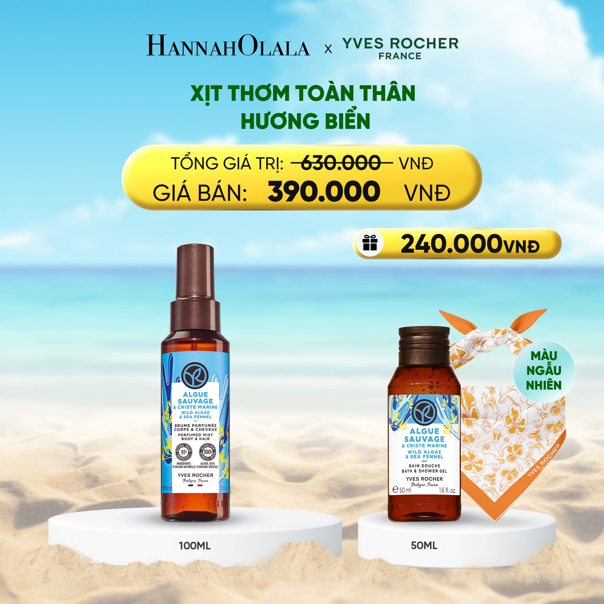 Xịt Thơm Toàn Thân Beach Nights - Hương Gió Biển +Jɥƚÿ08+