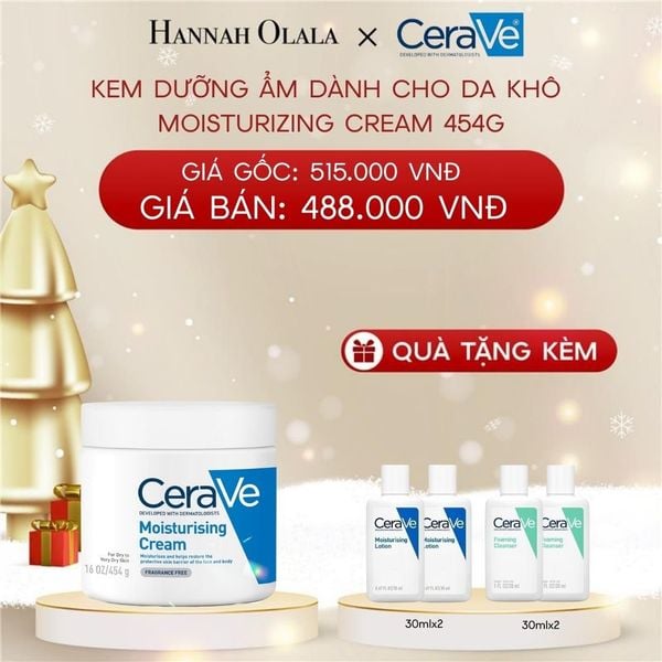  A952_DEAL 3 KEM DƯỠNG ẨM DÀNH CHO DA KHÔ MOISTURIZING CREAM 454G 