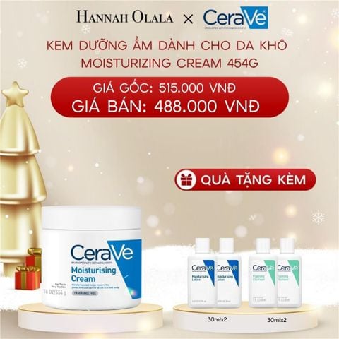  A952_DEAL 3 KEM DƯỠNG ẨM DÀNH CHO DA KHÔ MOISTURIZING CREAM 454G 