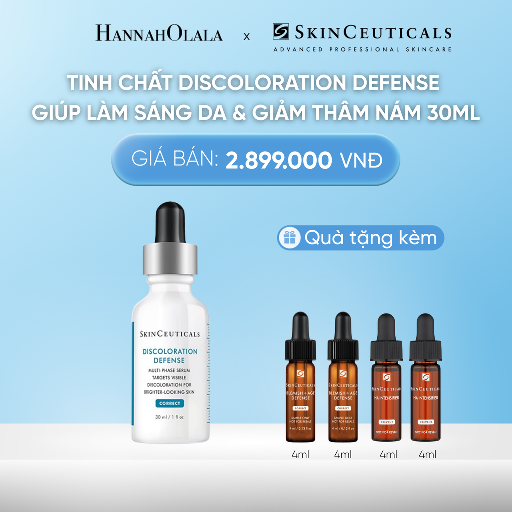  DEAL 3 TINH CHẤT DISCOLORATION DEFENSE GIÚP LÀM SÁNG DA & GIẢM THÂM NÁM 30ML 
