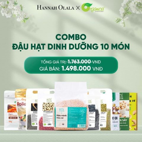  DEAL 3: COMBO ĐẬU HẠT DINH DƯỠNG 10 MÓN 