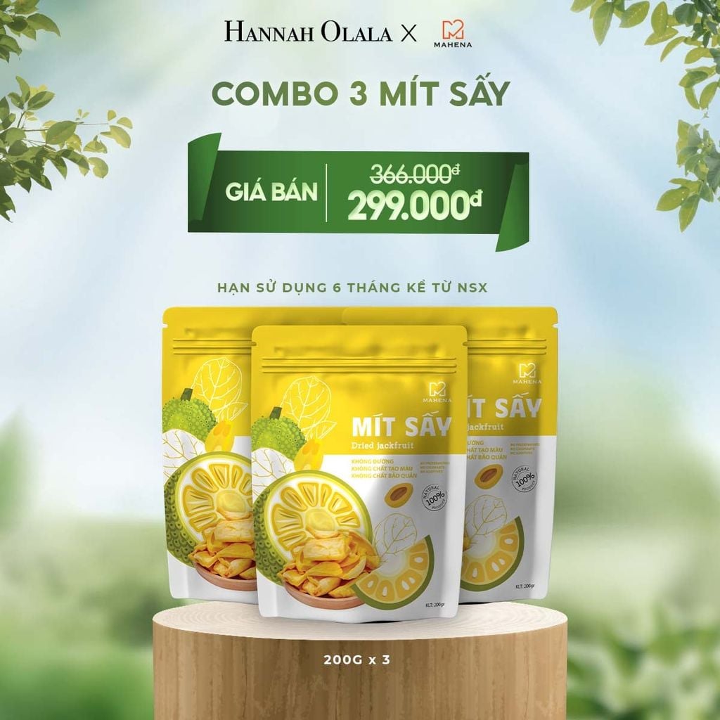  E32_DEAL 3: COMBO 3 MÍT SẤY 200G 