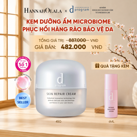  KEM DƯỠNG ẨM VÀ PHỤC HỒI DA D PROGRAM SKIN REPAIR CREAM 45G - DEAL 3 