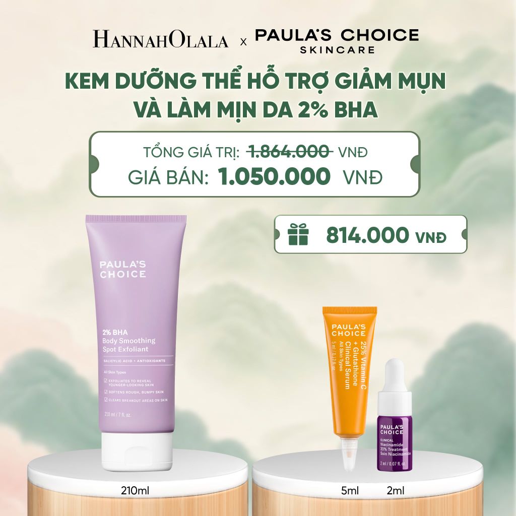  KEM DƯỠNG THỂ GIÚP LOẠI BỎ TẾ BÀO DA CHẾT VÀ MỀM MỊN DA 2% BHA 210ML - DEAL 3 - A1595 