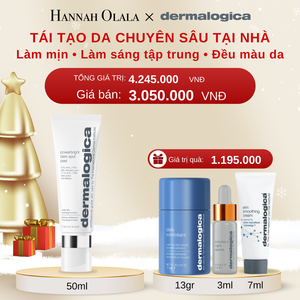  DEAL 3: PEEL CẢI THIỆN BỀ MẶT DA LÀM SÁNG RÕ RỆT CÁC ĐỐM NÂU POWERBRIGHT DARK SPOT PEEL 50ML 