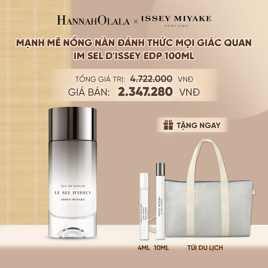  NƯỚC HOA NAM ISSEY MIYAKE LE SEL D'ISSEY EAU DE PARFUM 100ML - DEAL 03 - A451 