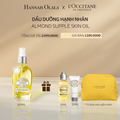  A3_DEAL 3: DẦU DƯỠNG THỂ HẠNH NHÂN L'OCCITANE 100ML 