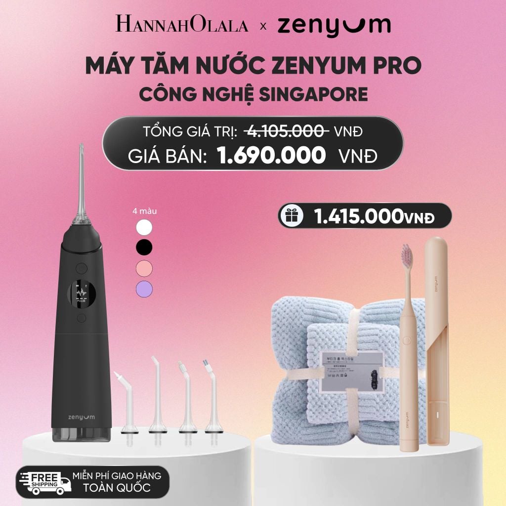  MÁY TĂM NƯỚC ZENYUM PRO - CÔNG NGHỆ SINGAPORE_A12 