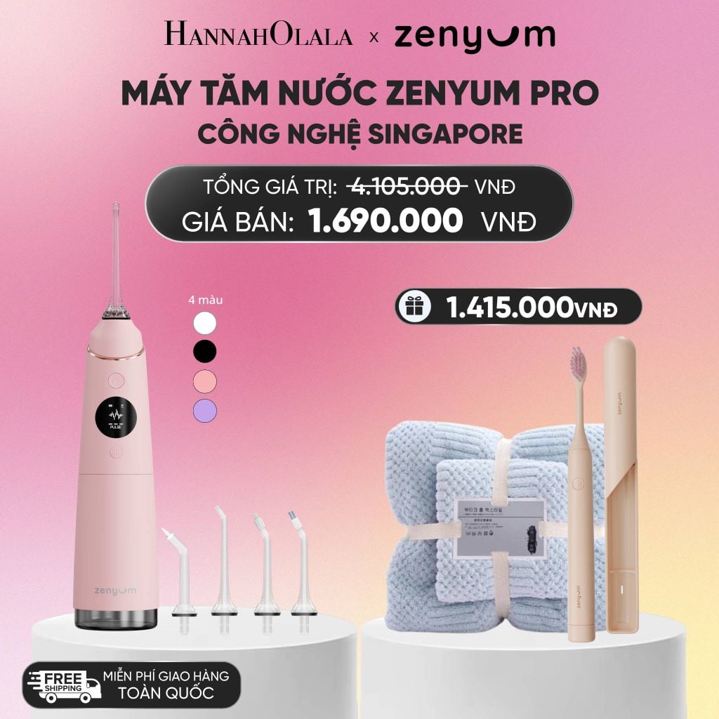  MÁY TĂM NƯỚC ZENYUM PRO - CÔNG NGHỆ SINGAPORE_A12 