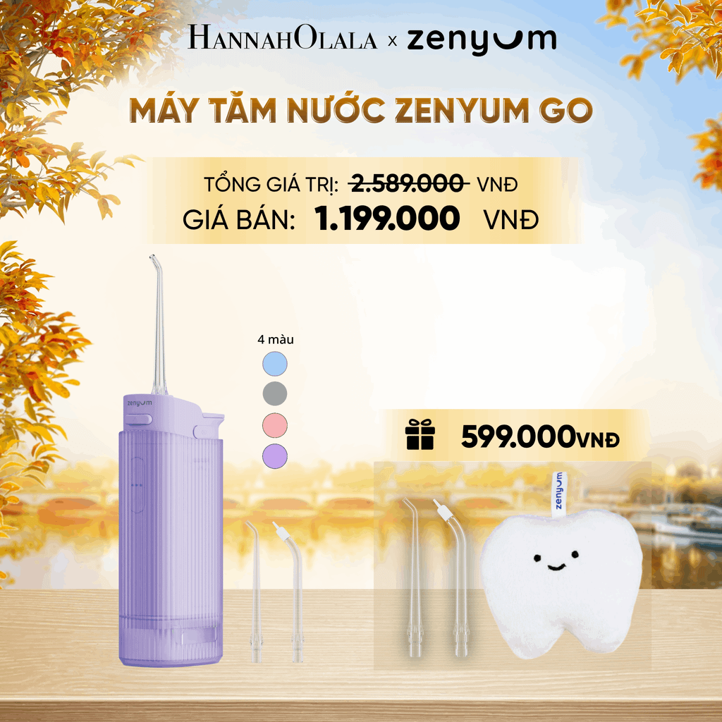 MÁY TĂM NƯỚC ZENYUM GO - E1560 