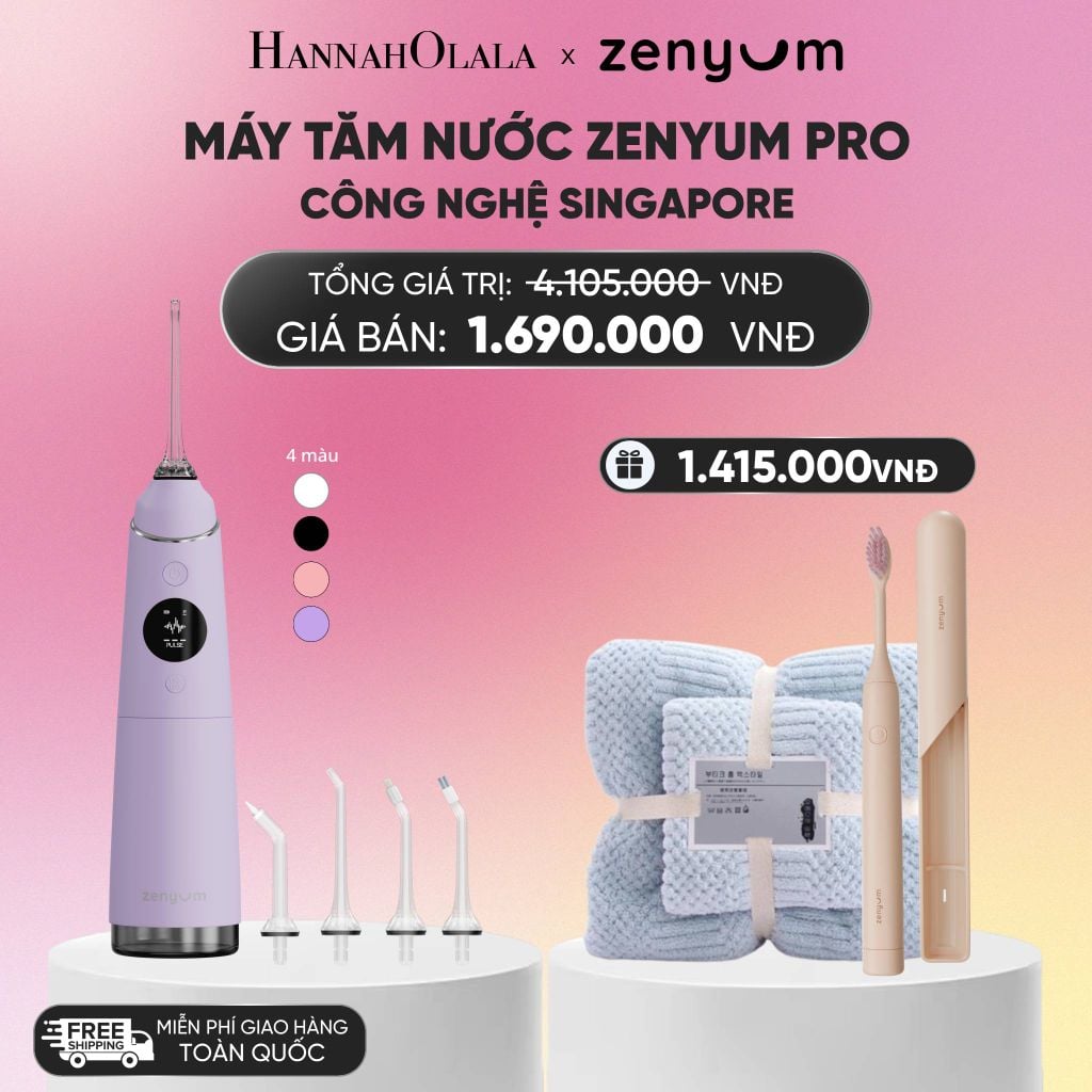  MÁY TĂM NƯỚC ZENYUM PRO - CÔNG NGHỆ SINGAPORE_A12 