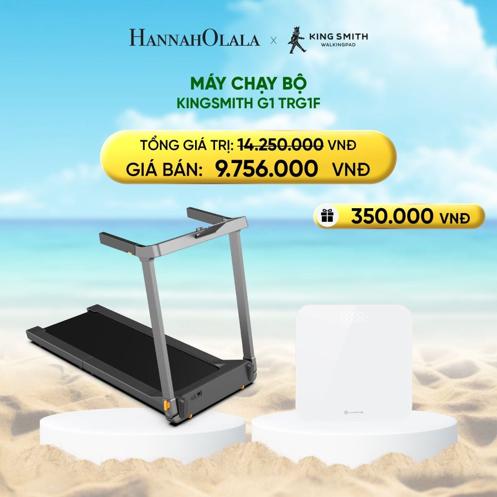  DEAL 4: MÁY CHẠY BỘ KINGSMITH G1 TRG1F 