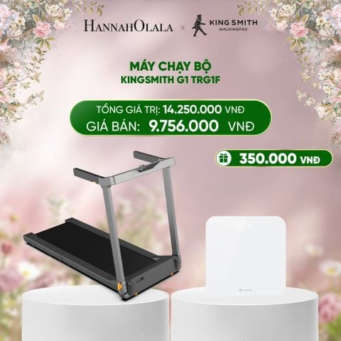  DEAL 4: MÁY CHẠY BỘ KINGSMITH G1 TRG1F 