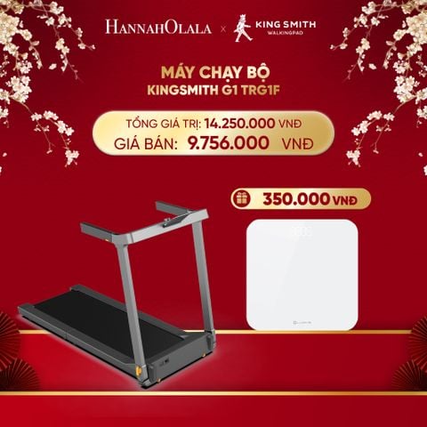  A126_DEAL 4: MÁY CHẠY BỘ KINGSMITH G1 TRG1F 