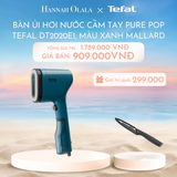  C1025_DEAL 4: BÀN ỦI HƠI NƯỚC CẦM TAY PURE POP TEFAL 