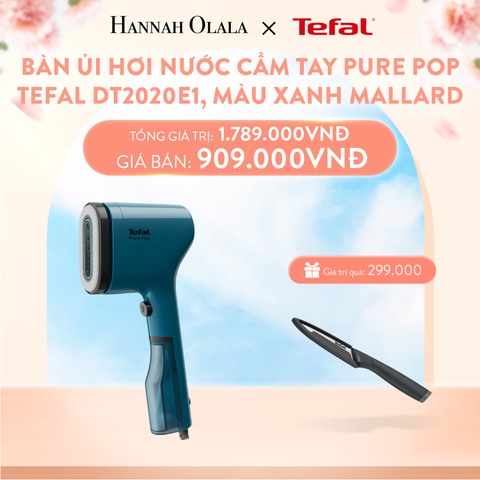  A847_DEAL 4: BÀN ỦI HƠI NƯỚC CẦM TAY PURE POP TEFAL 