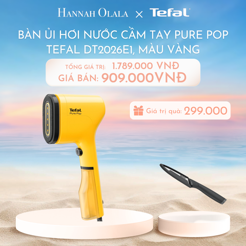  C1025_DEAL 4: BÀN ỦI HƠI NƯỚC CẦM TAY PURE POP TEFAL 