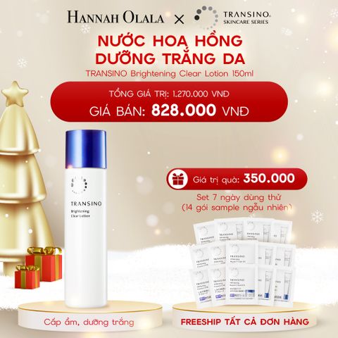  DEAL 4: NƯỚC HOA HỒNG DƯỠNG TRẮNG DA 150ML 
