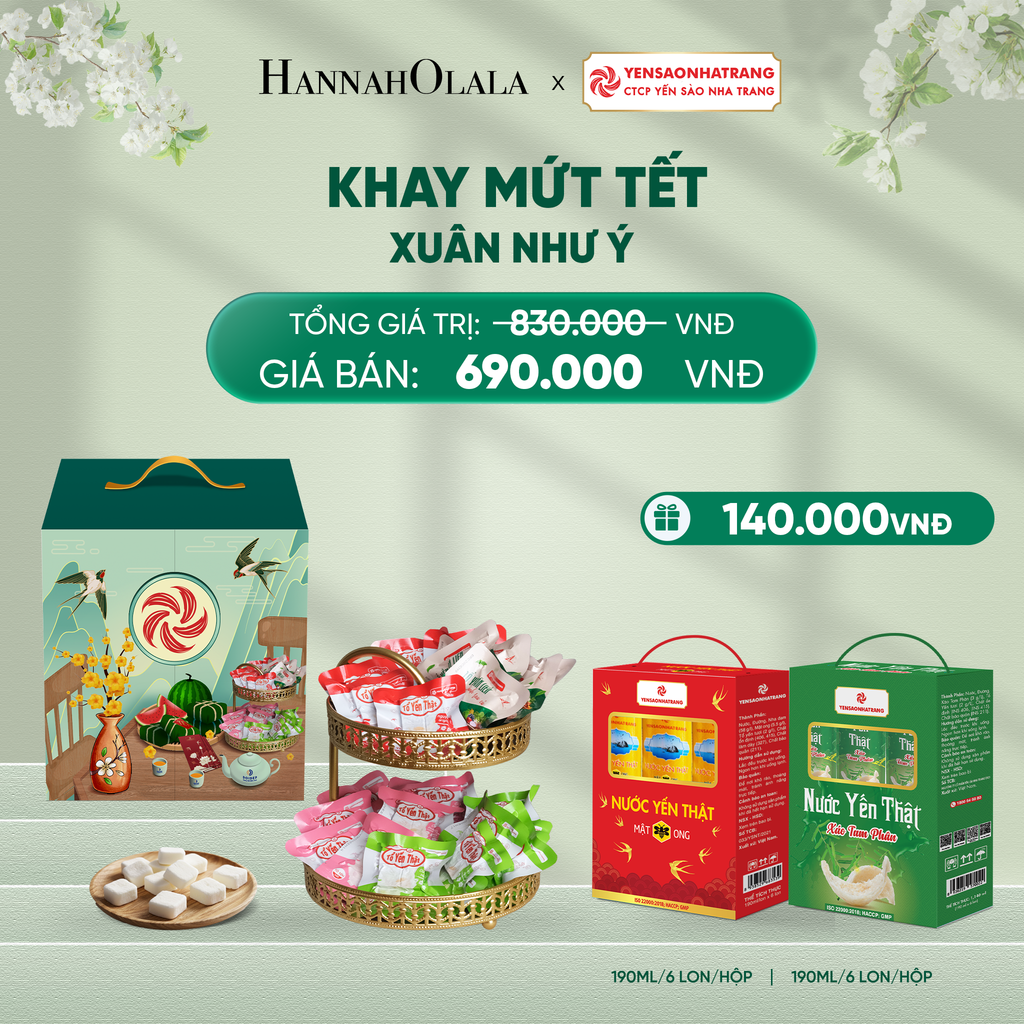  DEAL 4: KHAY MỨT TẾT - XUÂN NHƯ Ý 