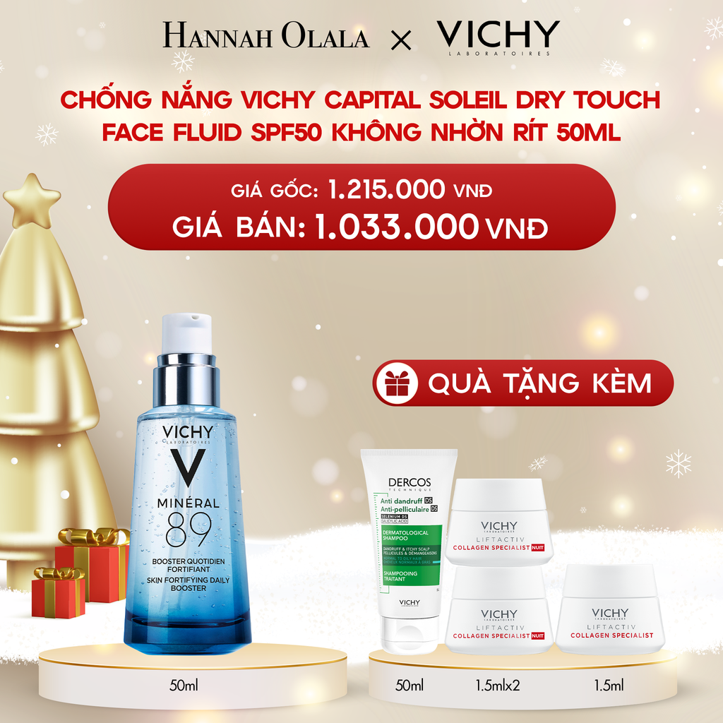  A977_DEAL 4 DƯỠNG CHẤT KHOÁNG GIÚP PHỤC HỒI, NUÔI DƯỠNG LÀN DA SĂN CHẮC MINERAL 89 50ML 