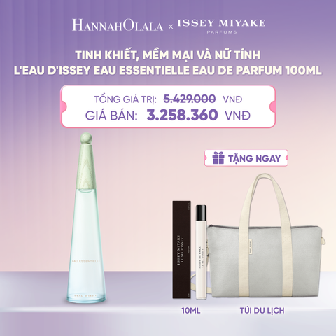  NƯỚC HOA NỮ ISSEY MIYAKE L'EAU D'ISSEY EAU ESSENTIELLE EAU DE PARFUM 100ML - DEAL 4 - A1249 