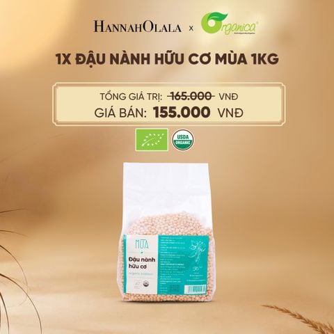  ĐẬU NÀNH HỮU CƠ MÙA 1KG - E289 