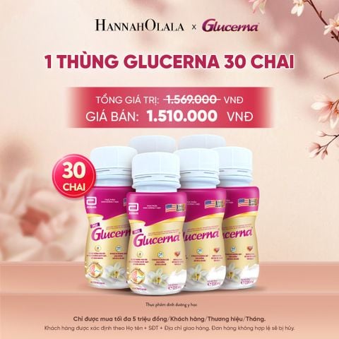  1 THÙNG GLUCERNA 30 CHAI DEAL 4: - A422 