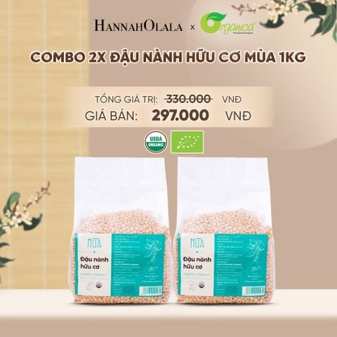  ĐẬU NÀNH HỮU CƠ MÙA 1KG - A1490 