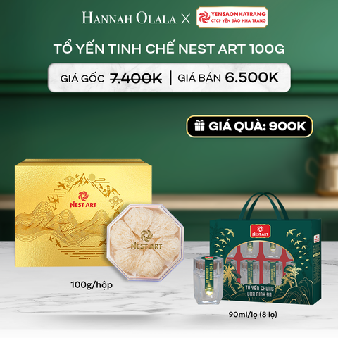  DEAL 4: TỔ YẾN TINH CHẾ NEST ART - 100G 