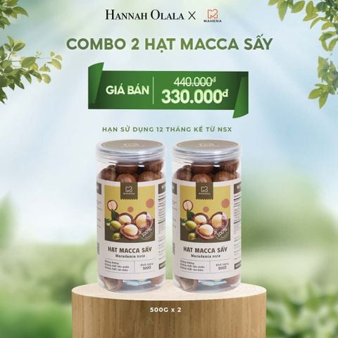  E33_DEAL 4: COMBO 2 MACCA SẤY 500G 