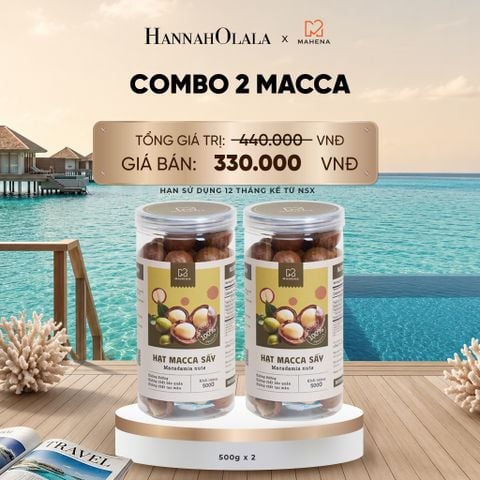  DEAL 4: COMBO 2 MACCA SẤY 500G_ D130 