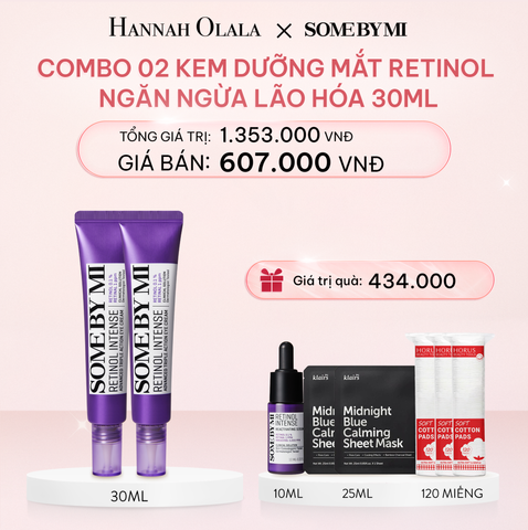 E376_DEAL 4: COMBO 02 KEM DƯỠNG MẮT RETINOL NGĂN NGỪA LÃO HÓA 30ML 