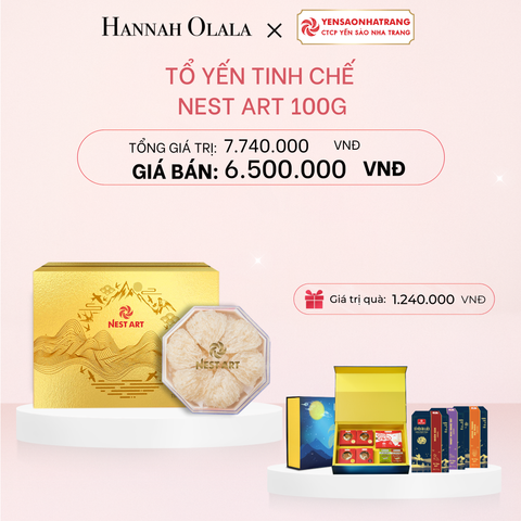  E1005_DEAL 4: TỔ YẾN TINH CHẾ NEST ART - 100G 