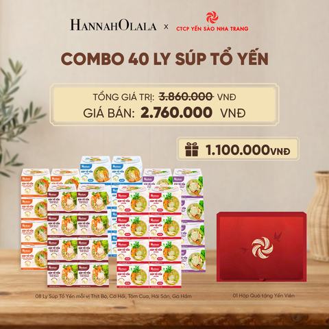  COMBO 40 LY SÚP TỔ YẾN - DEAL 4 - D213 