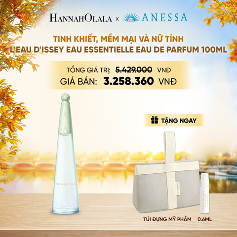  NƯỚC HOA NỮ ISSEY MIYAKE L'EAU D'ISSEY EAU ESSENTIELLE EAU DE PARFUM 100ML - DEAL 4 - E445 