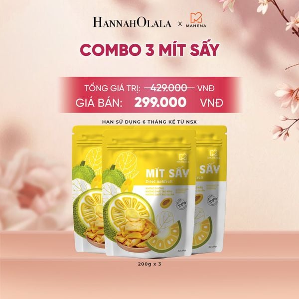  COMBO 3 MÍT SẤY 200G DEAL 4: - A155 