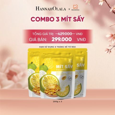  COMBO 3 MÍT SẤY 200G DEAL 4: - A155 