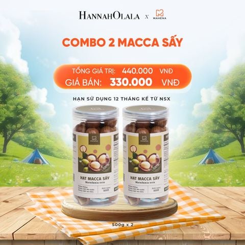  COMBO 2 MACCA SẤY 500G - DEAL 4: 