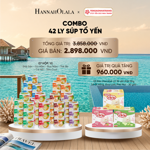  COMBO 42 LY SÚP TỔ YẾN - DEAL 6 