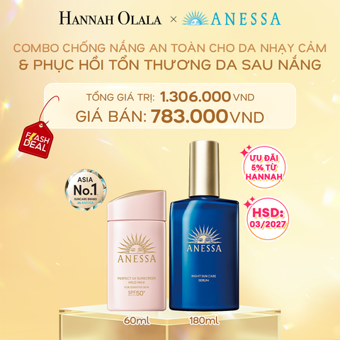  DEAL 4: COMBO NIGHT SERUM + MILD MILK - HSD: 29/03/2027 