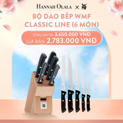  A936_DEAL 4: BỘ DAO BẾP WMF CLASSIC LINE (6 MÓN) 
