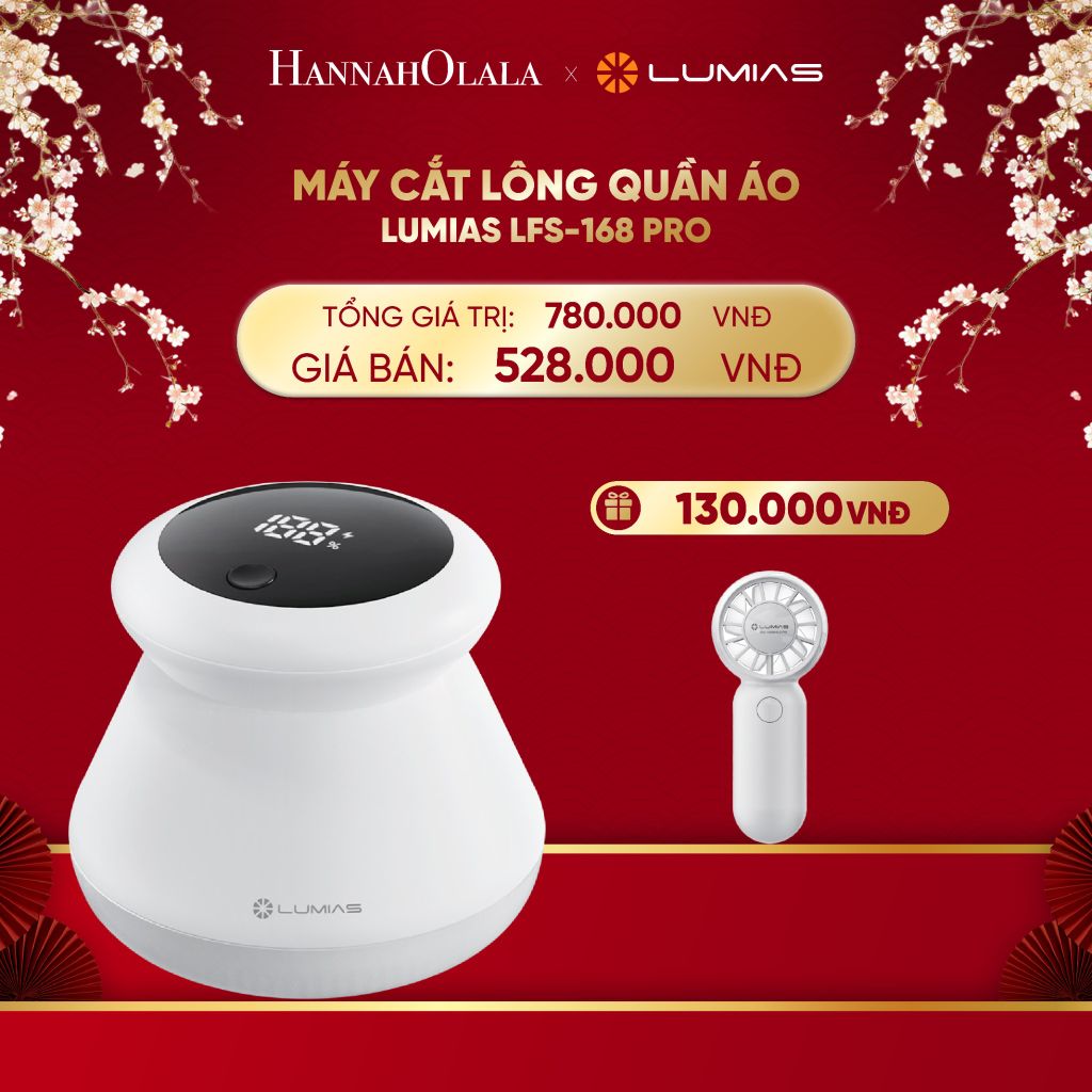  DEAL 4: MÁY CẮT LÔNG QUẦN ÁO LUMIAS LFS-168 PRO 