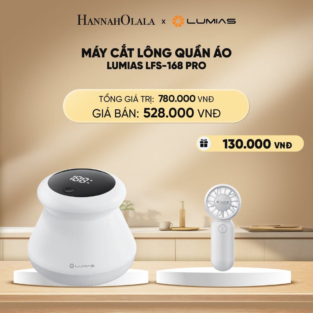  DEAL 4: MÁY CẮT LÔNG QUẦN ÁO LUMIAS LFS-168 PRO 